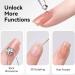 Rhinestone Gel | Strong Adhesive for Nail Polish - 30g Rhinestone Glue Supplies for Nail Art - For Attaching Jewelry to Adults Women and Girls Indoors and Outdoors Parties Christmas and More - Buy Online on GoSupps.com