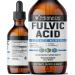 Organic Fulvic Acid + 72 Trace Minerals | Digestion | Hydration | Keto, Dietary Supplement | Energy | pH Balance | 2-Month Supply