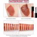 12 Color Waterproof Velvet Matte Liquid Lipstick Long Lasting No Fade Lip Gloss - 09 Chocolate Brown - Buy Online on GoSupps.com