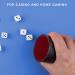 Brybelly Dice Set with Leather Cup - Perfect for Casino and Family Dice Games - 5 Red Cups and 25 White Dice Sets - Buy Online on GoSupps.com