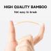 Buy 2 Boxes of 200 Eco-Friendly Bamboo Cotton Swabs - Biodegradable Plastic Free & Portable - Buy Online on GoSupps.com