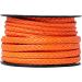 SGT KNOTS 1/4 x 25ft Orange Hollow Braid Dyneema Rope - Ideal for Arborists, Boating, Camping, Crafting, Lifting Slings, Indoor & Outdoor Use - Buy Online on GoSupps.com