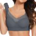 2024 Women's Large Course Point Tank Top Underwear | Thin Side Fold Chest Smart Sport Bra - Dark Blue 5XL - Buy Online on GoSupps.com