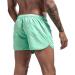 Mens Premium Cotton Canvas Cargo Shorts - Mint Green, X-Large | Work & Casual Summer Shorts - Buy Online on GoSupps.com