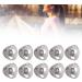 10 Pcs Black Hearing Aid Domes for Phonak Audeo | Medium 8mm Size | Replacement Soft Domes for Elderly with Hearing Impairments - Buy Online on GoSupps.com