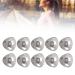 10 pieces of hearing aids Dome earplugs soft open domes domes black layer replacements earplugs audiphone open domes hearing aid earplugs for older people with hearing impairments (8mm)