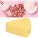 Triangular Powder Storage Box Puff Holder Easy to Clean Convenient Double-sided Air Vent Smooth-closing Silicone Portable for Home Travel (Yellow) - Buy Online on GoSupps.com