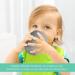Sperric Silicone Mini Cups for Toddlers - 2 Pack, 4.5 oz - Light Blue/Cool Gray - Buy Online on GoSupps.com