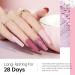 Modelones 20 Pcs Dip Powder Nail Kit Starter Set - 8 Colors Light Pink Glitter Nude Neutral Clear Dipping Powder System Liquid with Base/Top Coat Activator Brush for French Nail Art - DIY Salon Gift | Z-Gentle Pink - Buy Online on GoSupps.com