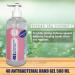 48 Antibacterial Hand Gel & Protective Cream Set | 500ml x 3 | Universal Face & Body Care | Ships Internationally - Buy Online on GoSupps.com