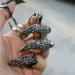 LIANXUE 10 Pcs Alloy Eagle Claw Fingertip Adjustable Punk Nail Rings Nail Decoration Gothic Fingernail Buckle Finger Alloy - Buy Online on GoSupps.com