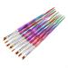 Pro 8pcs Nail Art Brush Pen Set - Petal Painting & Nail Decoration Tools for Professional Artists - Buy Online on GoSupps.com