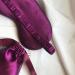Silk Satin Sleeping Eye Mask - Dark Purple Soft & Breathable Blackout Eye Cover for Travel & Weddings | Ideal Gift for Women & Men - Buy Online on GoSupps.com