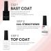 Makartt Gel Base and Top Coat Kit - Nail Strengthener Set for Damaged and Thin Nails - UV LED Gel Polish - Buy Online on GoSupps.com