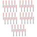 OHPHCALL 50 Pcs Mascara Empty Tube Mascara Wand Bottle Mascara Tube with Wand Clear Lash Mascara Plastic 1 g (Pack of 1) Pinkx5pcs