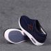 Memory Foam Diabetic Slippers for Women | Adjustable Wide House Shoes for Arthritis and Swollen Feet | Non-Slip Edema Slipper - Blue - Size 8 - Buy Online on GoSupps.com