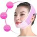 Chin Strap for Female Double Chin Soft V-Line Chin Strap Double Chin Decompressor Mask Strap (Pink) (Green) - Buy Online on GoSupps.com