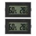 BESPORTBLE 6 Pcs Reptile Temperature and Humidity Meter Black 2x3pcs 4.5X2.5cmx3pcs - Buy Online on GoSupps.com
