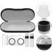 GALPADA Portable Eyeglass Organizer - Multipurpose Black Glasses Storage Container for International Shipping - Buy Online on GoSupps.com