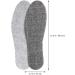 Warm Lambs Wool Insoles 3 Pairs Unisex Memory Foam Foot Comfort | Double-Sided Aluminum Foil & Non-Woven Fabric - Buy Online on GoSupps.com