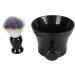 KKPLZZ 3-in-1 Beard Foam Brush & Stand Bowl | Soft Nylon | Fast Drying & Hair Residue Removal - Buy Online on GoSupps.com