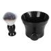 Buy Barting Foam Brush with Stand for Easy Beard Care | 3-in-1 Soft Nylon Brush & Bowl for Residue Removal | International Shipping Available - Buy Online on GoSupps.com
