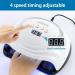 CLIUNT 380W UV Nail Lamp 81 Beads Nail Dryer UV Lamps for Gel Nails Nail Lamp for Gel Polish LED Nail Lamp with Automatic Sensor&4 Timer Setting Home and Salon Use - Buy Online on GoSupps.com