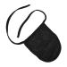 Single Layer Tracheostomy Cover | Neck Stoma Cover | Pure Cotton Full Neck Trachea Cover - Black | International Shipping Available - Buy Online on GoSupps.com