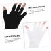minkissy 2 Pairs Sun Gloves Pink Gloves Uv Protection Gloves for Nail Uv Protection Gloves for Manicure Nail Art Anti-uv Gloves Uv Nail Gloves Nylon Nail Supplies Thin Section 21x12x0.1cm As Shown - Buy Online on GoSupps.com