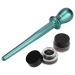 Makeup Tool with Black Brown Cream Beauty Waterproof Silicone Guide Wand Pen Brush