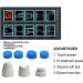 Professional Shock Wave Therapy Device - 7 Massage Heads for Pain Relief & Muscle Relaxation | Multifuntional Electromagnetic Therapy - Buy Online on GoSupps.com