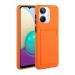 Tivenfezk Nadoli Silicone Case for Oppo Realme 10 4G Ultra thin shockproof scratch -resistant Wallet soft TPU protective cover Mobile phone case with credit card holder Oppo realme 10 4g orange