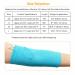 Buy PICC Cast Protector for Adults & Children | Soft Comfortable Weight 40-95 kg | Blue Size L - International Shipping Available - Buy Online on GoSupps.com