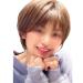 Zycsktl perucke real hair short straight women wig with pony natural simulation scalp bob perkeep set 2 styles to choose from (color: cool brown b size: 11inches) 11inches cool brown b