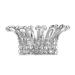 Nail Art Pen Holder Nail Art Pen Holder for Nail Brush Exquisite Gold Plated Pearl Crown Typed Pen Displayer Stand (Type2)