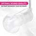 Set of 2 Pink BTE Digital Hearing Amplifiers - Small & Discreet Personal Sound Amplifier Pair for Women - Comfortable Behind The Ear - Best Hearing Amplifiers - Buy Online on GoSupps.com