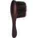 Hairdresser's Neck Brush Professional Neck Brush Soft Nylon Bristles Hair Brush with Wooden Handle - Buy Online on GoSupps.com