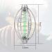 Iyowei 5-Piece Inline Feeder Set | Metal Fishing Feeders for Carp & Bait Basket | International Shipping - Buy Online on GoSupps.com