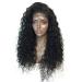 Wig for Women: Long Black Synthetic Wavy & Curly Cosplay Hair | 60s 70s 80s Styles - Buy Online on GoSupps.com