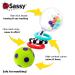 Sassy Inspire The Senses Spin Shine Rattle for Infants 0-24 Months - Engaging Learning Toy - Buy Online on GoSupps.com