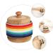 Ultechnovo 2 Series Moxibustion Box - Bamboo Foot Moxa Holder - 2 Color Options | 7x7cm Moxibustion Tool for Wellness - Buy Online on GoSupps.com