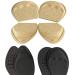 4 Pairs Forefoot Half Size Pad Shoe Inserts Womens Pumps Mini Spray Bottle Holder High Heel Cushion Inserts Half Insole Metatarsal Pad Breathable Forefoot Cushions Foam