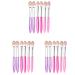 Bsowte 18 Pieces One End Foam Tip Applicators Eyeshadow Brush