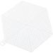 10pcs Hexagon Shape Mesh White Plastic Canvas for Embroidery & Crafts | 4.76x5.47 Inches - Buy Online on GoSupps.com