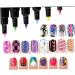 16PCS Nail Art Pen Painting Kit Nail Polish Pens Drawing Dotting Nail Polish Pen 3d Nail Design Beauty Tools For Uv Gel Polish Assorted Colour - Buy Online on GoSupps.com
