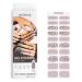 Neonail Gel UV Stickers Easy on M04 - Beige - 15 pattern - Nail ticker - Nail polish stripes - gel nail sticker - nail sticker for feet and hands - fingernails for sticky decoration nail design