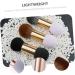 Set of 3 make-up make-up tools complexion brush loose powder brush brush for liquid foundation powder brush for loose powder make-up powder brush beauty products sponge wooden - Buy Online on GoSupps.com