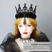 Lurrose Gothic Black Rose Crown Gothic Garland Crown Headband Halloween Tiara Headband Gothic Tiara Crown Queen Tiara Costume for Halloween Party Cosplay - Buy Online on GoSupps.com