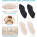 4 Pairs Suede Heel Grips Liners - Prevent Heel Slipping and Rubbing - Self-Adhesive Inserts for Men and Women - Buy Online on GoSupps.com