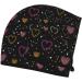 Hair Towel Wrap - Quick Drying Hair Turban with Button | Heart & Stars Design - Buy Online on GoSupps.com